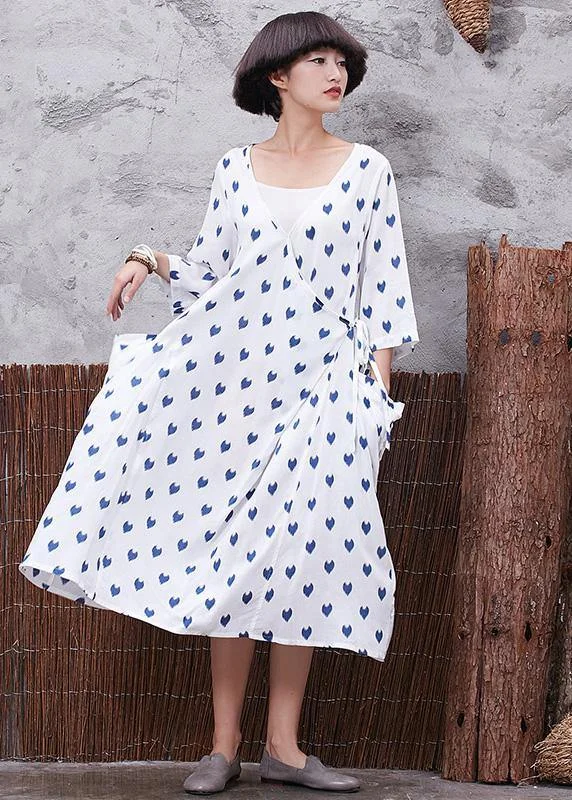 Vivid v neck linen cotton Soft Surroundings linen white prints Dresses summer Trendy new unclassified dresses Vivid v neck linen cotton Soft Surroundings linen white prints Dresses summer Trendy new unclassified dresses